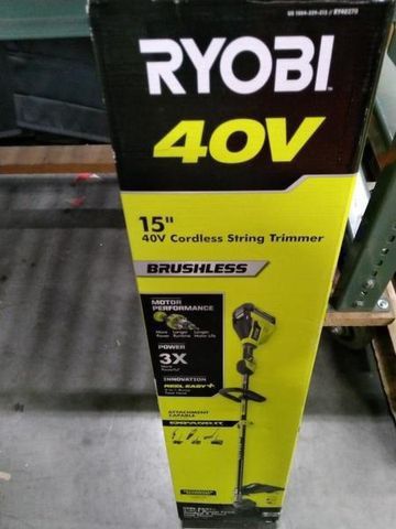 40-Volt Lithium-Ion Cordless Battery String Trimmer (Tool Only) – Ryobi  Deal Finders