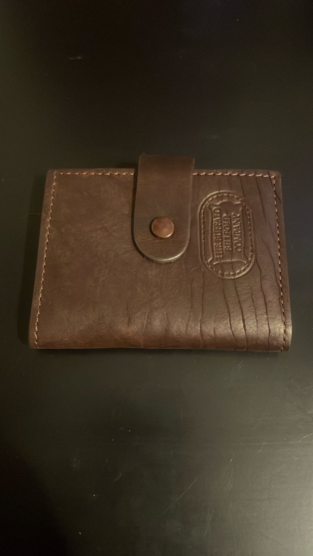 Buffalo Bill Fold Leather Photo Album (Wallet Size)