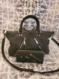 Rebecca minkoff moto pebbled leather satchel bag new arrivals
