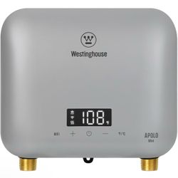 Mini Electric Tankless Water Heater by Westinghouse - Cabin Trailer Vacation Home Hot Water Anywhere