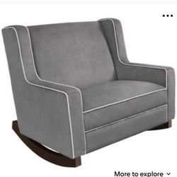 Twin Rocking chair, Loveseat Rocker