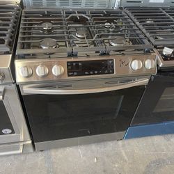 Samsung Slide In Gas Range 