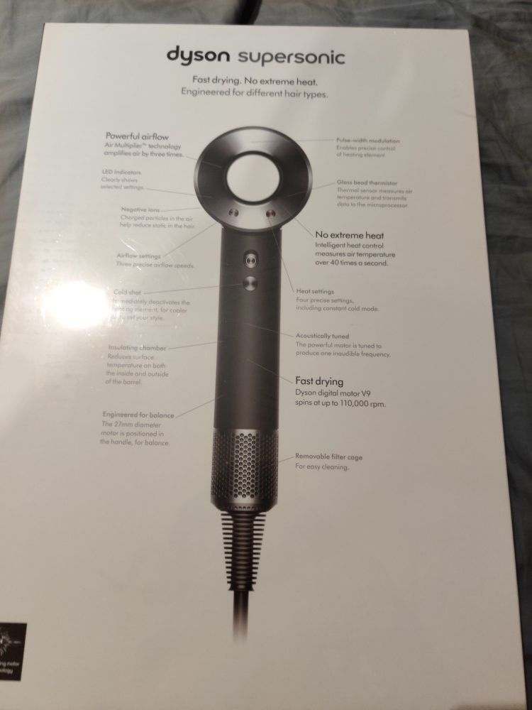 Dyson Supersonic Hair Dryer (New)