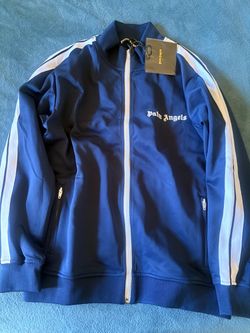 Palm Angels Track Jacket Blue