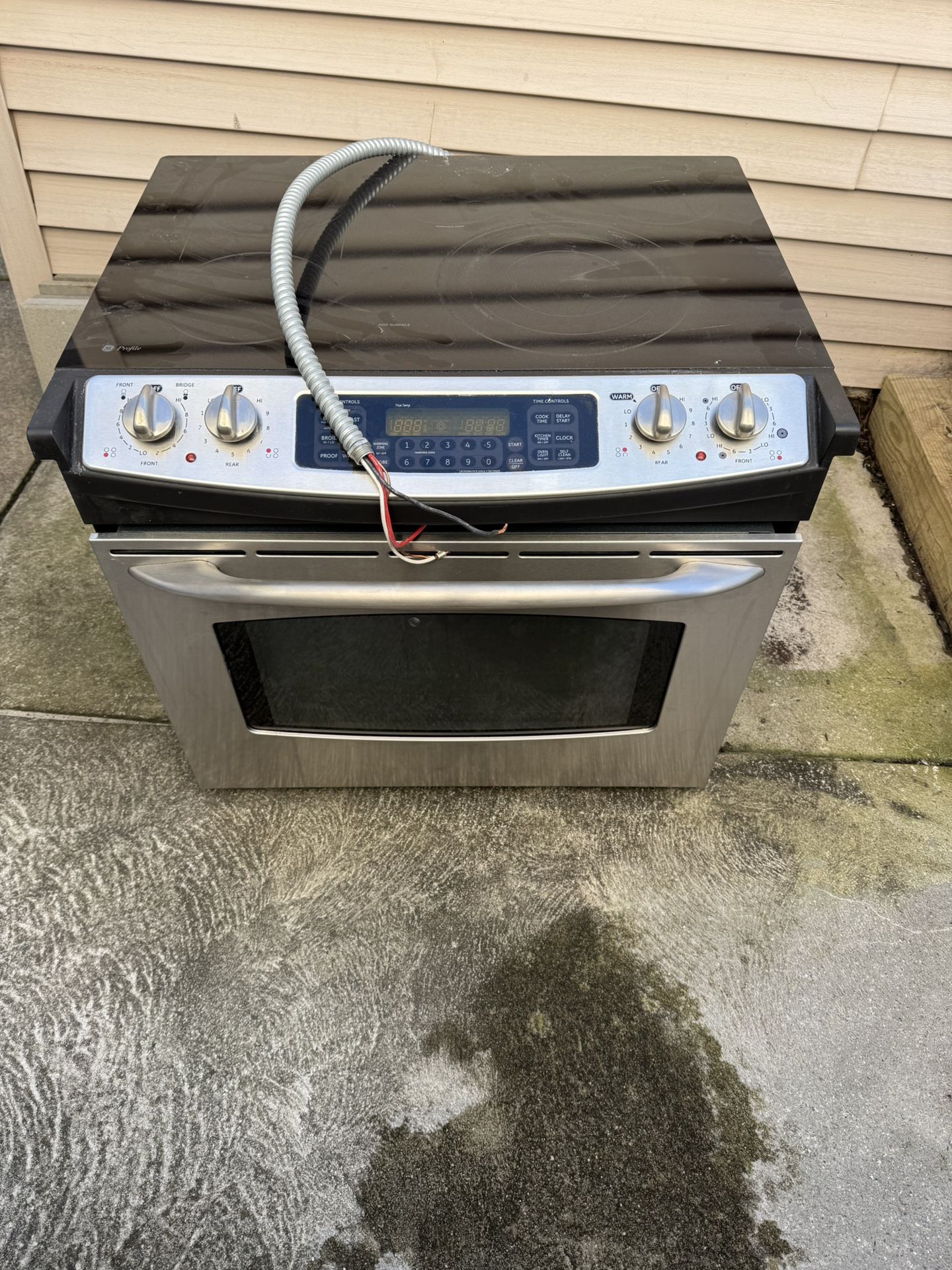 Ge Profile Drop In Oven Range Top