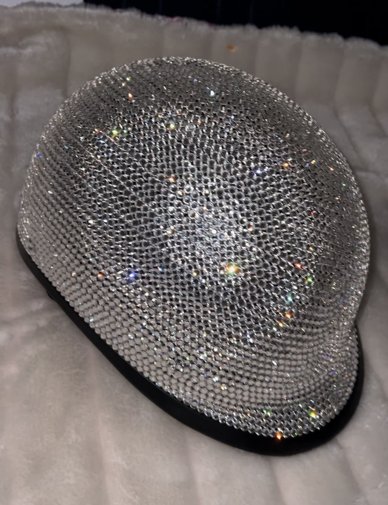 Swarovski Crystals Helmet