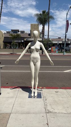 Full Body Female Mannequin with Base
