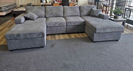 Corduroy double chaise new in box