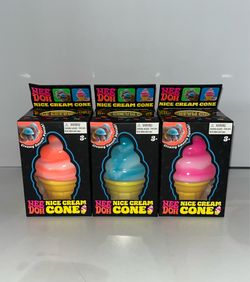 NeeDoh Nice Cream Cone( 3 colors available)