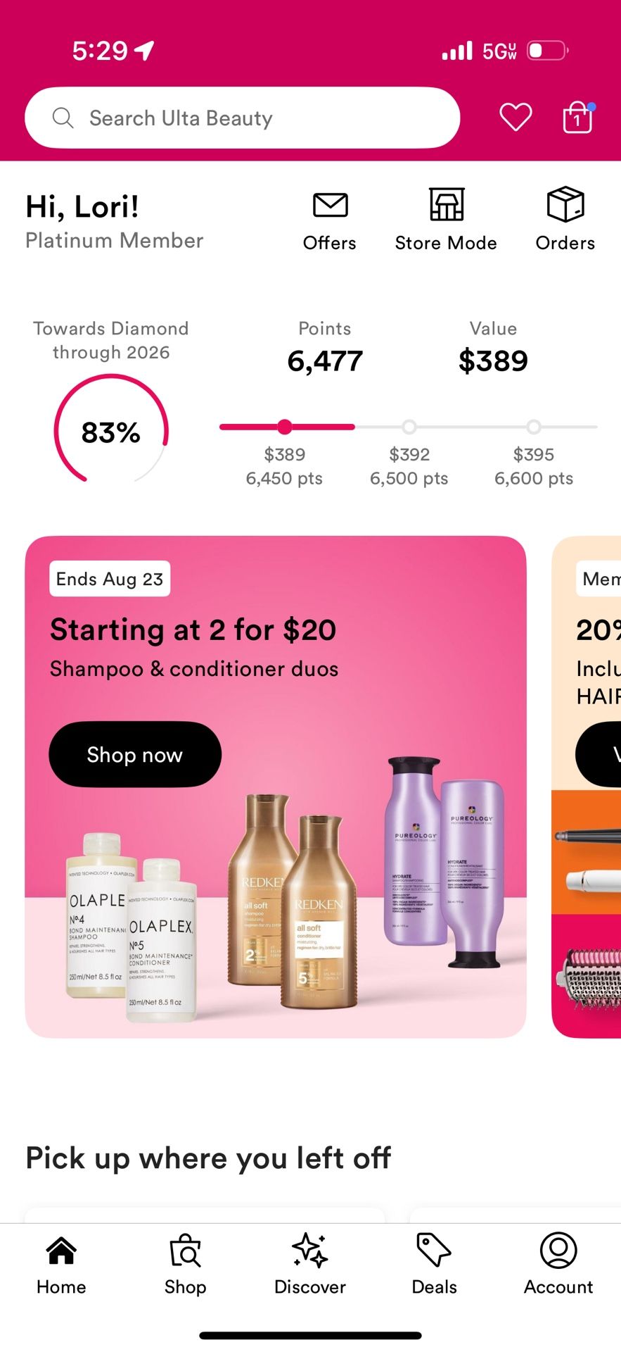 Ulta Account