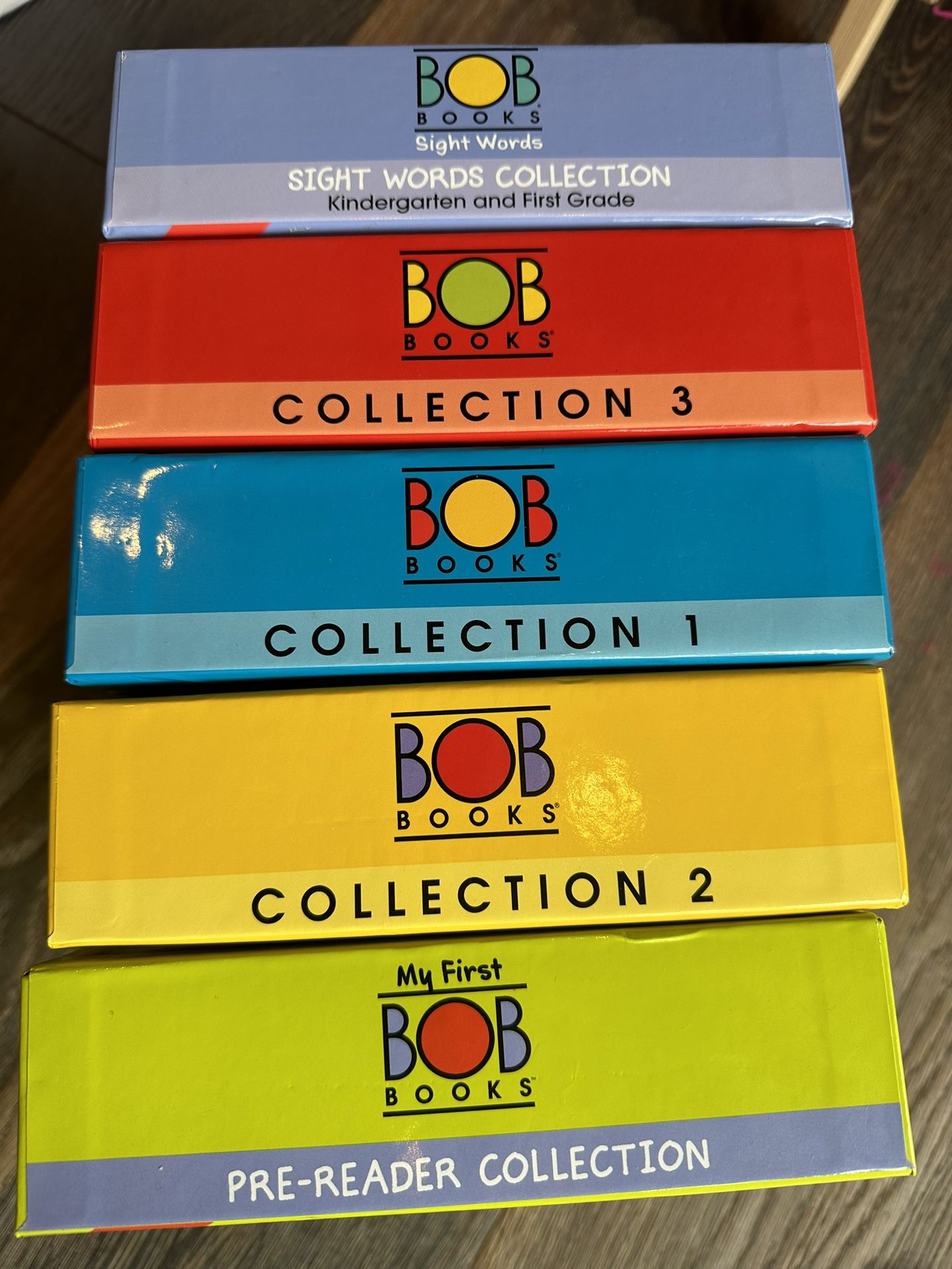 BOB Books All Collection Box Set (Collection 1, Collection 2, Collection 3, My First Pre-Reader, Sight Words, Collection 6)