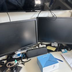 2 Dell Monitors