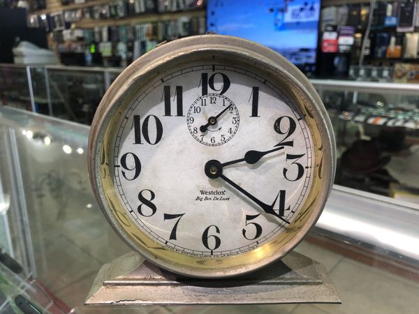Antique 1927 Westclox Big Ben Deluxe Wind Up Alarm Clock For In Los Angeles Ca Offerup