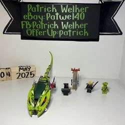 9447 LEGO Ninjago Rise of the Snakes Lasha's Bite Cycle
