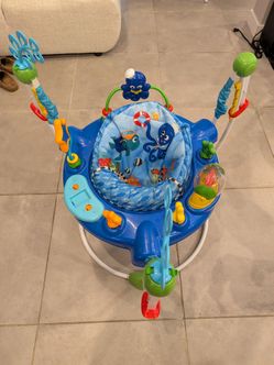 Used Baby Einstein Ocean Theme Baby Jumper