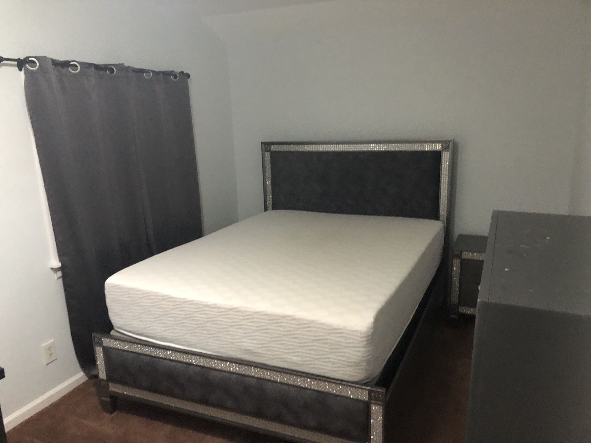 Bed Frame And Dressers only 