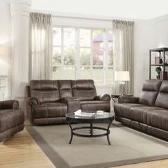 Brand New 2 PC Buckskin Brown Reclining Sofa and Love Seat