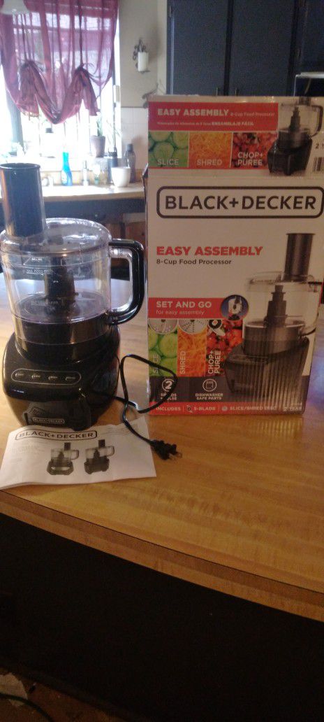 Black And Decker Food Processor 