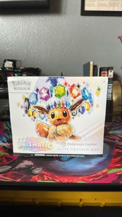 Prismatic Evolutions Pokemon center ETB