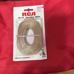 RCA SPEAKER WIRE 50 FT 24 GAUGE 