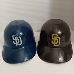 MLB San Diego Padres Mini Batting Helmet Ice Cream Snack Bowl Set