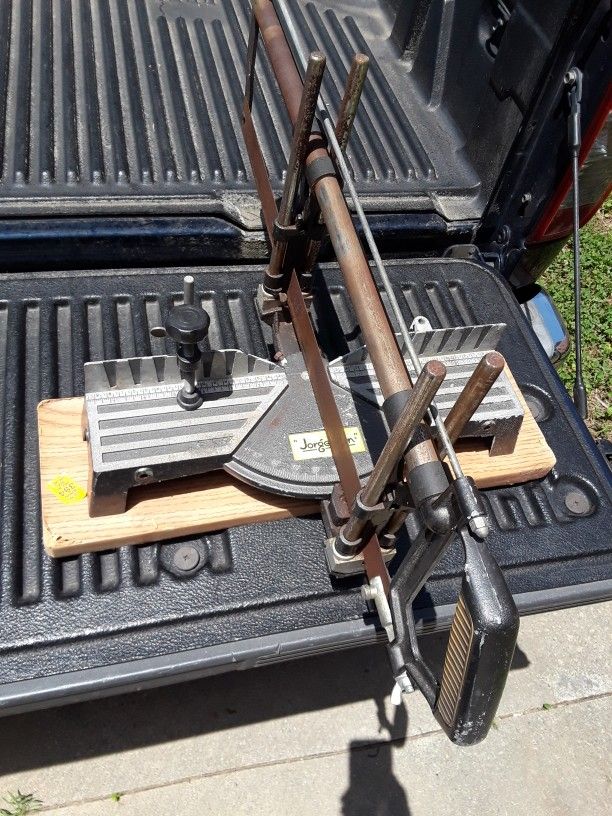 Vintage Jorgensen precision miter saw