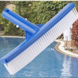 Lot Of 2, Plastic Swimming Pool Brush Dirt Moss Pond SPA 10"
