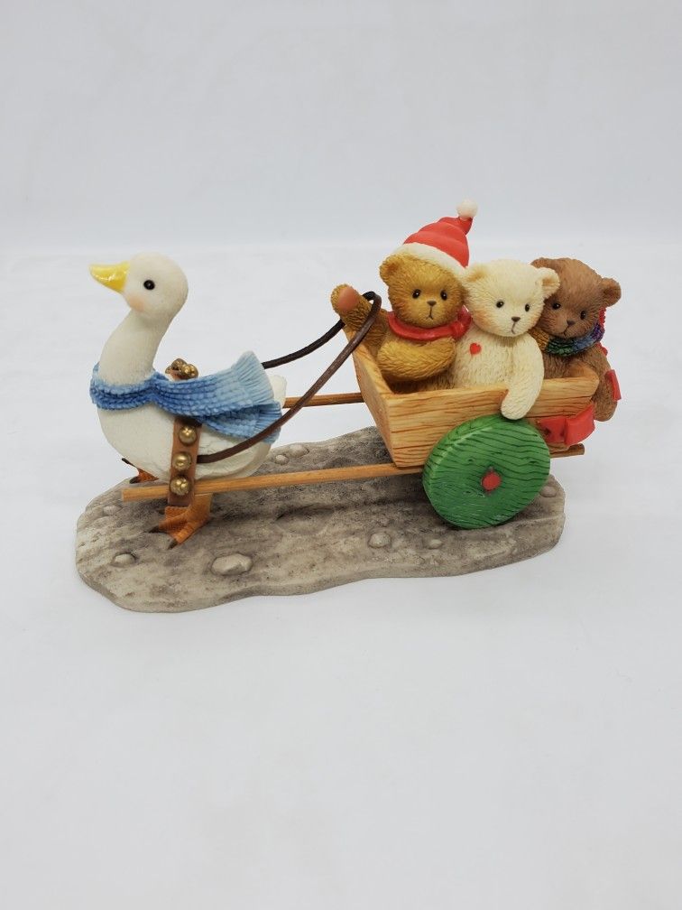 New Cherished Teddies Carter And Friends NIB 2000 Limited Winter Duck Sled Bear

The Cherished Teddies Collection began in 1992.

SERIES: Cherished Te