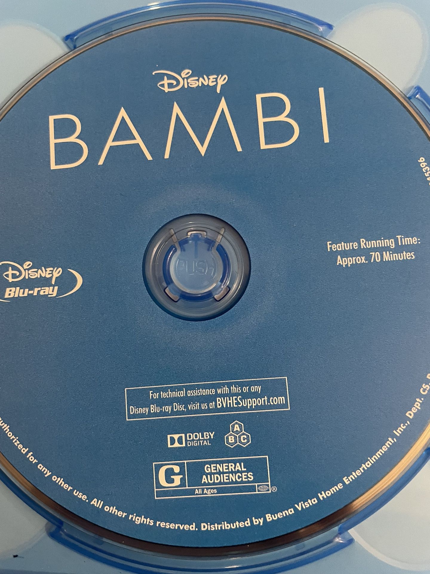 Disney’s BAMBI Anniversary Edition (Blu-Ray + DVD + Digital!)