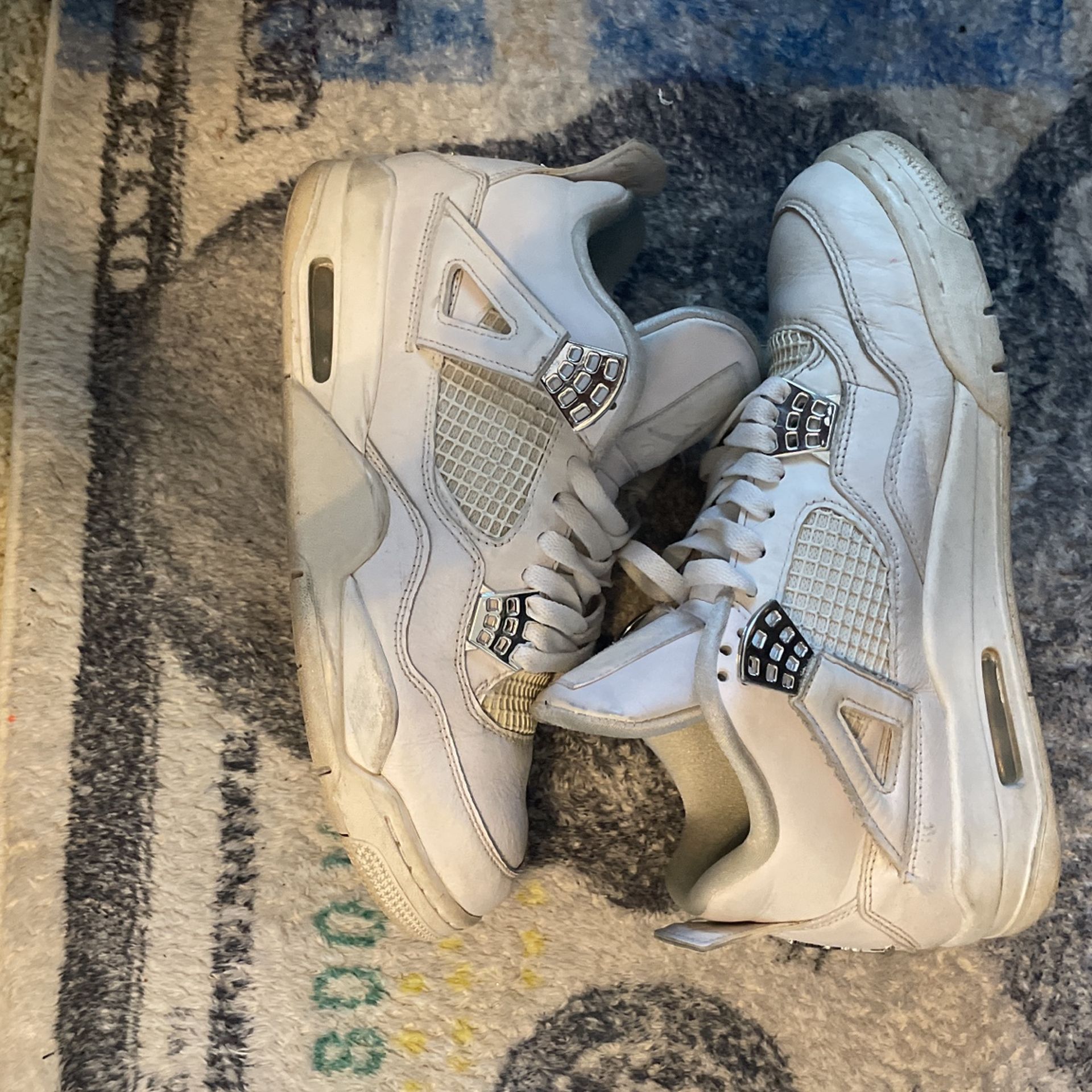 Size 8.5 Jordan 4s Pure Moneys!!!!!