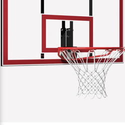 Spalding SHATTER-PROOF POLYCARBONATE BACKBOARD & RIM COMBO