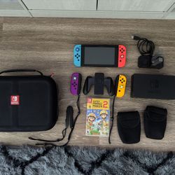 Nintendo Switch Bundle ⚠️Open to Negotiate. Please Read Description⚠️