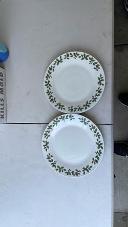 Christmas plates