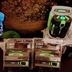 EGO Batteries and RAPID Charger
