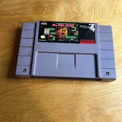 Super Nintendo / SNES - Ms PAC-Man