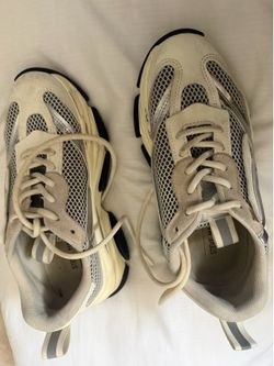 Steve Madden Cream and Black Mesh Sneakers- Women