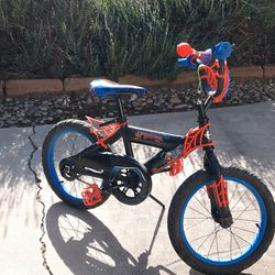 Kids Spider-Man Bike