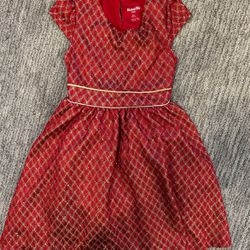 5T Red And Gold Dress $5