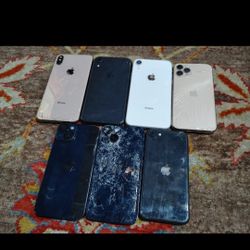 Lot Of 7 Apple iPhones **PARTS ONLY