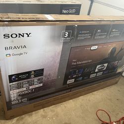 Sony 75” Xr Bravia