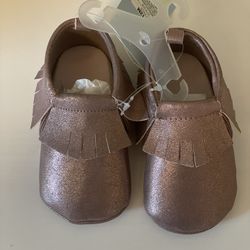NWT Cat & Jack 9-12 Month Moccasins 
