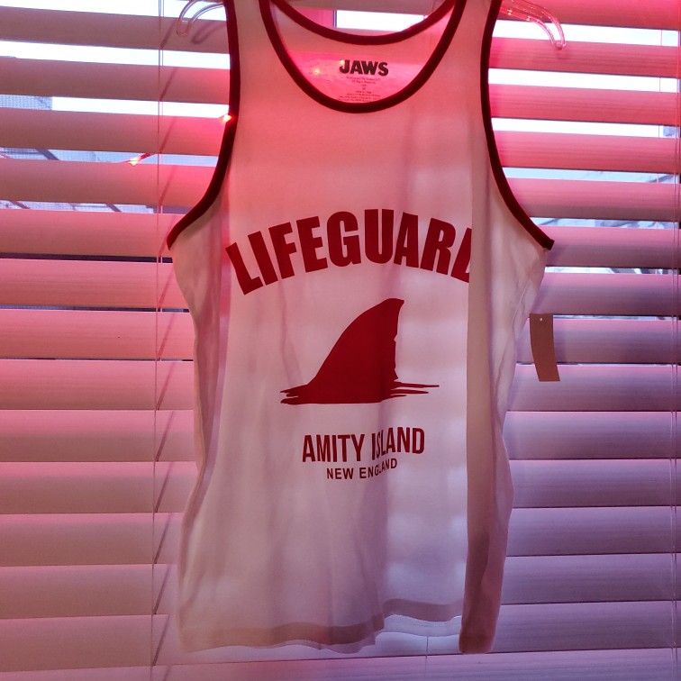 Jaws Lifeguard Men's Tank Top