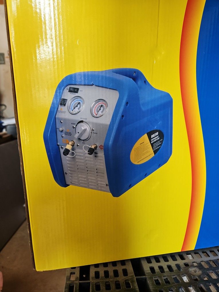 Refrigerant Recovery Machine With Kit