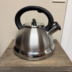 Polder Stainless Steel Whistling Kettle