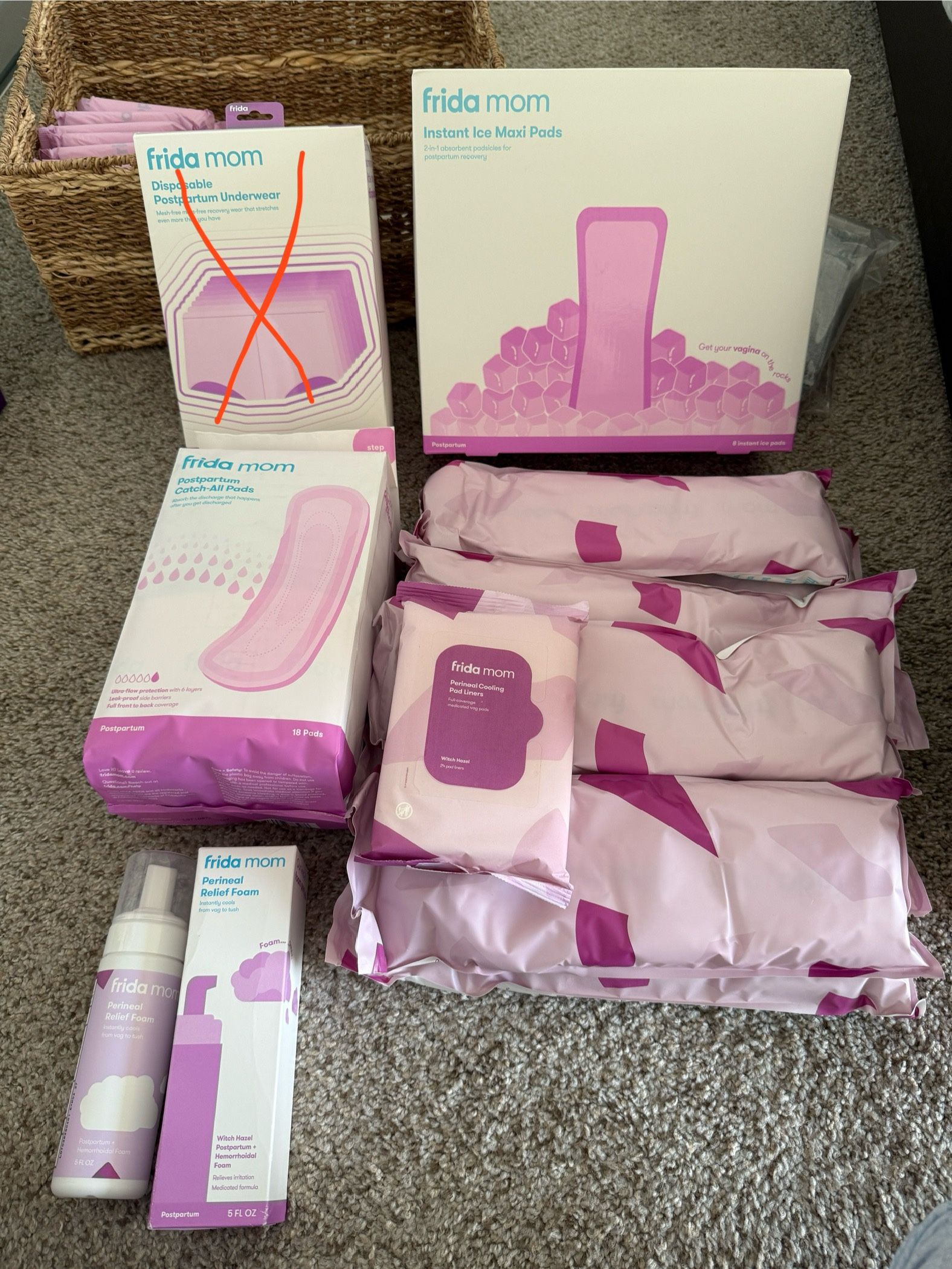 Fridamom Postpartum Essentials