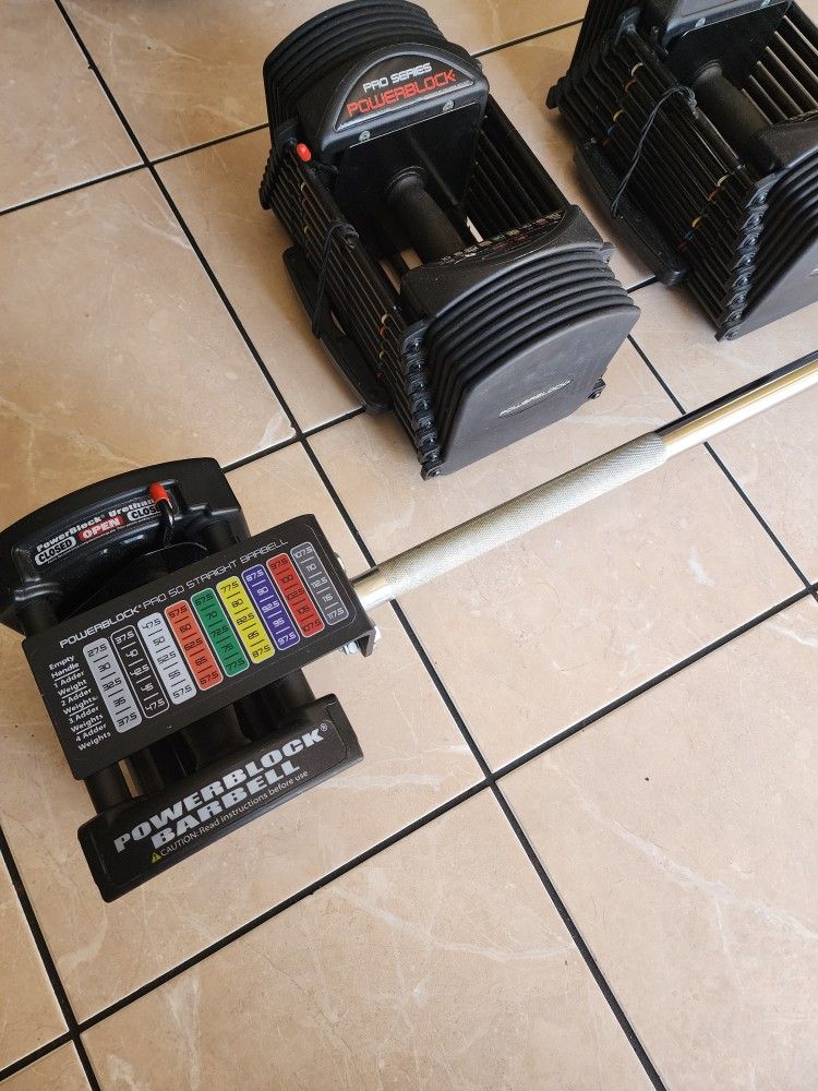 Powerblock Barbell