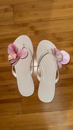 Floral sandals