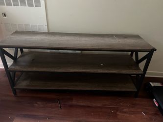 Industrial 3-Tier TV Stand Console Table
