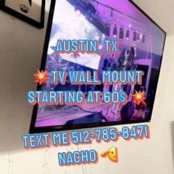 Tv Wall Mount! 