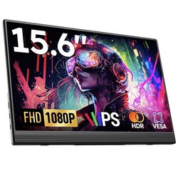 15.6 inch Portable Monitor FHD 1080P